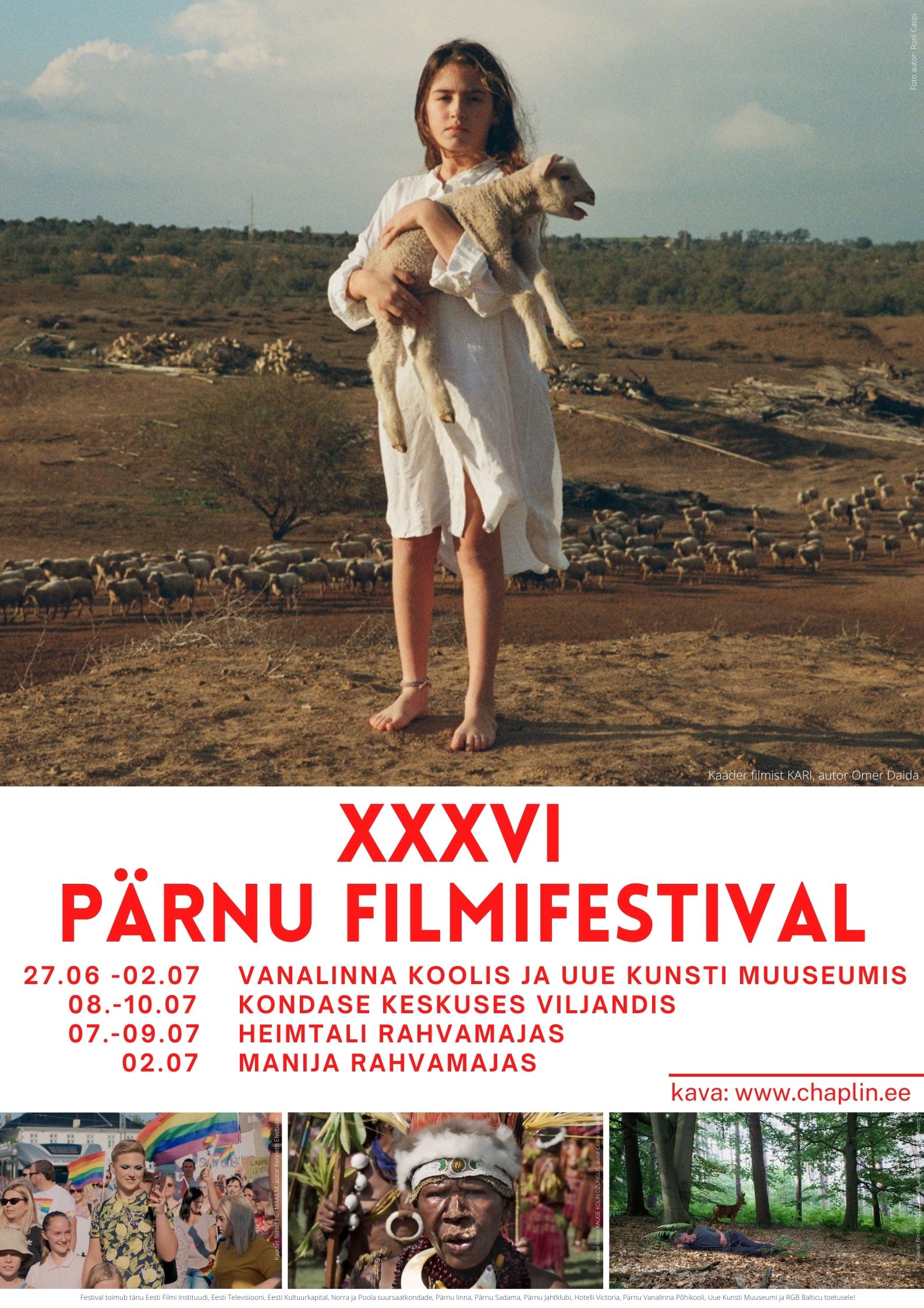 PROGRAM OF THE XXXVI PÄRNU FILM FESTIVAL – Pärnu filmifestival